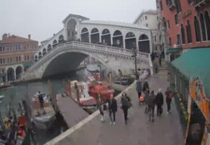 Slika pregleda web-kamere Venecija - most Ponte di Rialto